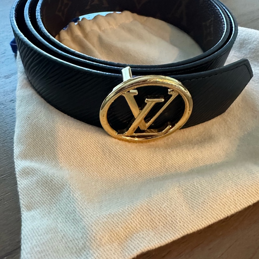 Louis Vuitton double sided Womens belt